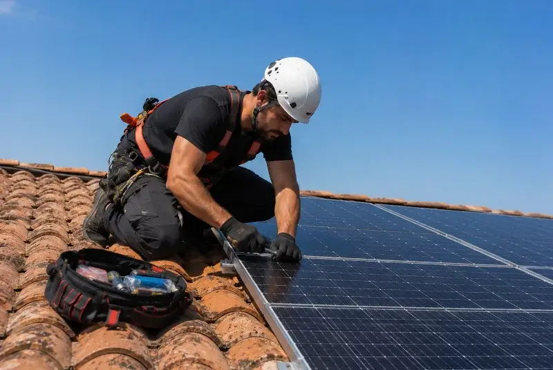 Maintenance et monitoring de panneaux solaires à Lauterbourg